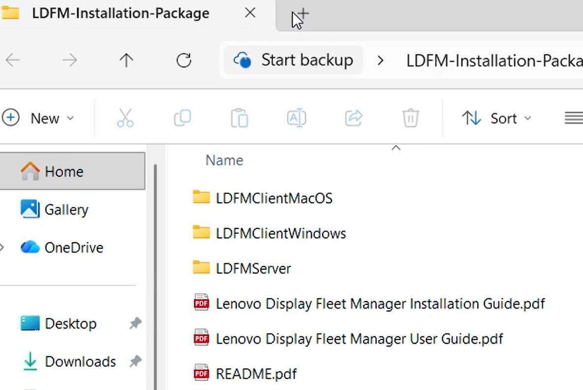 LDFM Installation Files
