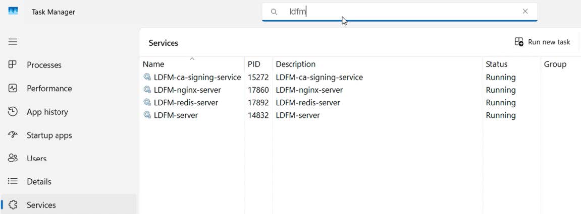 LDFM Installation Files