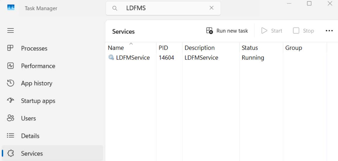 LDFM Installation Files