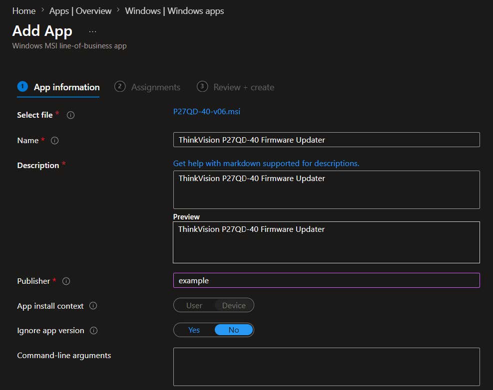 LDFM Installation Files
