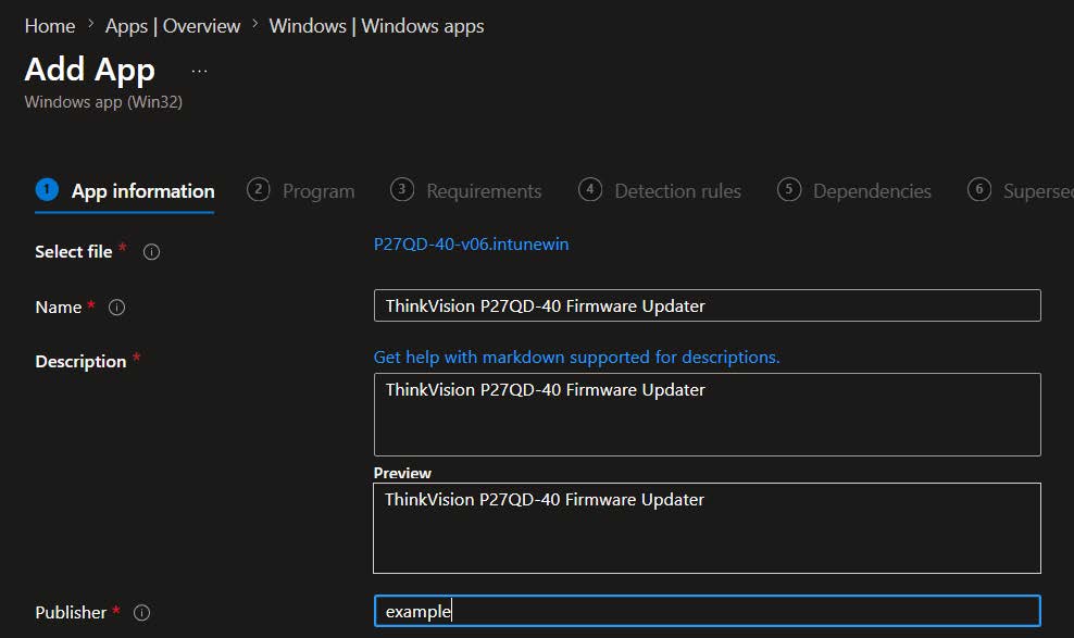 LDFM Installation Files